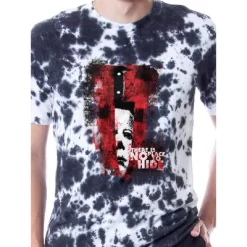 Halloween II Mens' Movie Film Michael Myers Character Sleep Pajama Set Multicolored