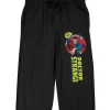 Marvel Comics Presents Dr. Strange Men's Black Sleep Pajama Pants