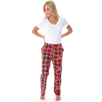 DC Comics Harley Quinn Women's Classic Character Sleep Lounge Pajama Pants Classic Harley 3 DC Comics Harley Quinn Women's Classic Character Sleep Lounge Pajama Pants Classic Harley - Image 3