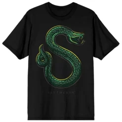 Harry Potter Slytherin Crest Men's Short Sleeve Shirt & Sleep Shorts Set