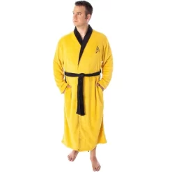 Star Trek TOS Adult Costume Fleece Plush Robe Bathrobe - Big And Tall -Cozy Nights Sales Store GUEST aed222d8 6160 4443 8ad8 2885145cbb90