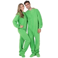Footed Pajamas - Emerald Green Adult Fleece Onesie -Cozy Nights Sales Store GUEST b0a2f4a1 4845 4a2e b979 428784717500
