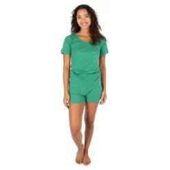 Leveret Womens Two Piece Short Cotton Pajamas -Cozy Nights Sales Store GUEST b170d2b2 ea1c 4654 97ab 6fbc9ba1fb56