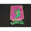 Teenage Mutant Ninja Turtles TMNT Donatello Classic Retro Character Men's Black Sleep Pajama Shorts