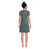Lands' End Women's Cotton Short Sleeve Knee Length Nightgown