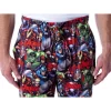 Marvel Mens' Avengers Unite Allover Character Loungewear Pajama Pants Multicoloured