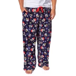 Disney Mickey Mouse Men's Santa Characters Minky Plush Fleece Pajama Pants -Cozy Nights Sales Store GUEST b3be5393 a370 40d5 aba1 f79982af63c9