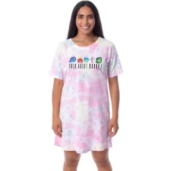 Disney Womens' Inside Out Movie Film Talk About Moody! Nightgown Pajama Multicolored -Cozy Nights Sales Store GUEST b51b6fd5 0d1b 4f42 ad5f 7dbc9b6c5c07