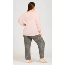 Women's Plus Size Spot Robe - Red | AVENUE -Cozy Nights Sales Store GUEST b6171dd2 9a0b 479e a7a5 9b549a13e97b