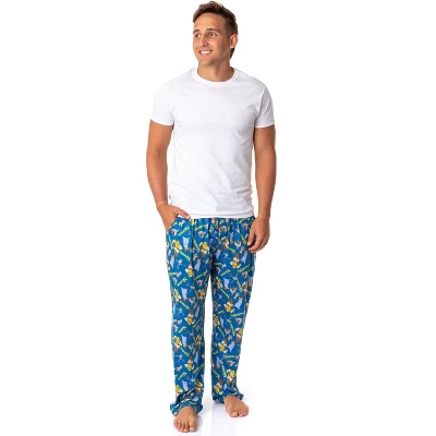 DreamWorks Shrek Mens' Characters Donkey Fiona Sleep Pajama Pants Blue 1 DreamWorks Shrek Mens' Characters Donkey Fiona Sleep Pajama Pants Blue