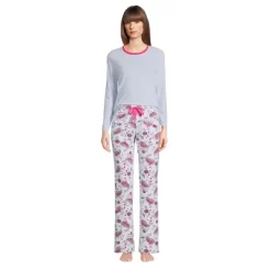 Lands' End Women's Tall Knit Pajama Set Long Sleeve T-Shirt And Pants 22 Lands' End Women's Tall Knit Pajama Set Long Sleeve T-Shirt And Pants -Cozy Nights Sales Store GUEST b7166981 0a07 4ebe ba6a 1d2c7e436ff2