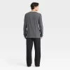 Hanes Premium Men's Striped Long Sleeve Pajama Set