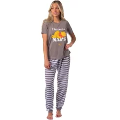 Disney Winnie-the-Pooh Women's I Believe In Naps Jogger Sleep Pajama Set Grey -Cozy Nights Sales Store GUEST b9d3aeb5 826e 4d2f a250 8ff9ddafc998
