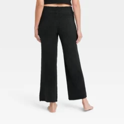 Women's Cozy Yarn Wide Leg Pants - Stars Above™