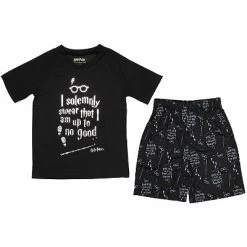 Harry Potter Intimo Big Boys Up To No Good Short Sleeve Boys Pajama Set Black -Cozy Nights Sales Store GUEST bac6be8a 5089 4aff bcbb f4ad7fb5a87e