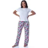 Nickelodeon Womens' Teenage Mutant Ninja Turtles Tie Dye Pajama Pants Multicolored