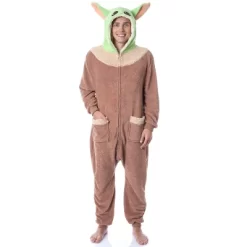 Star Wars The Mandalorian Adult The Child Kigurumi Union Suit Pajama Multi -Cozy Nights Sales Store GUEST bc0e4732 42c4 477c bc20 475401247947