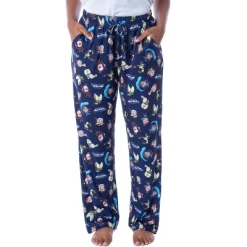 Nickelodeon Womens' Avatar The Last Airbender Chibi Character Pajama Pants Blue -Cozy Nights Sales Store GUEST bcd83c91 f062 435a 865d 9df2d294eb53