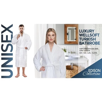 American Soft Linen Warm Fleece Bathrobe, Mens And Womens Adult Robes For Your Bathroom, Shawl Collar Robes 1 American Soft Linen Warm Fleece Bathrobe, Mens And Womens Adult Robes For Your Bathroom, Shawl Collar Robes