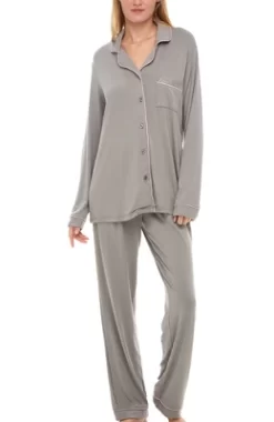Women's Soft Knit Jersey Pajamas Lounge Set, Long Sleeve Top And Pants With Pockets 26 Women's Soft Knit Jersey Pajamas Lounge Set, Long Sleeve Top And Pants With Pockets -Cozy Nights Sales Store GUEST be0b681c d8fc 4324 ac16 2c60b1ad0d15