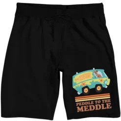 Scooby-Doo Scooby Doo Mystery Machine Men's Black Sleep Pajama Shorts -Cozy Nights Sales Store GUEST befeb7f7 c9d4 4ca9 bf40 712fb37fb7f4