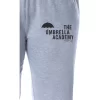 The Umbrella Academy Womens' TV Series Logo Sleep Jogger Pajama Pants Grey