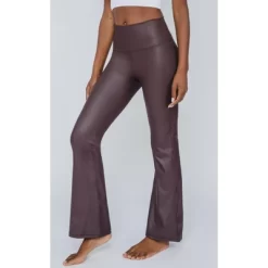 90 Degree By Reflex Interlink High Shine Cire Elastic Free V-Back Flared Leg Yoga Pants -Cozy Nights Sales Store GUEST c0994056 4b73 4a8a 9e48 43dddf808586