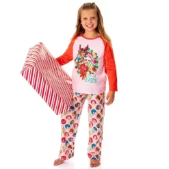 Barbie Girls' Christmas Santa Characters Tis The Season Sleep Pajama Set Pink 9 Barbie Girls' Christmas Santa Characters Tis The Season Sleep Pajama Set Pink -Cozy Nights Sales Store GUEST c0a38382 4758 41fa 939f e97106e4100b