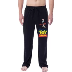 Disney Mens' Toy Story Movie Film Character Forky Sleep Pajama Pants Black -Cozy Nights Sales Store GUEST c1da5aec 520e 497e 8fa8 609a0906f526