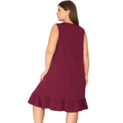 Agnes Orinda Women's Plus Size Sleeveless Comfy Lovely Tank Nightgown 8 Agnes Orinda Women's Plus Size Sleeveless Comfy Lovely Tank Nightgown -Cozy Nights Sales Store GUEST c26ef38e b11d 4a3e abca d25af37a1fad