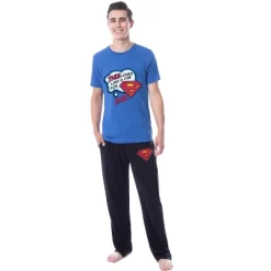 DC Mens' Superman Father's Day This Looks Like A Job For Sleep Pajama Set Multicolored -Cozy Nights Sales Store GUEST c297edaa f313 4d56 b902 02619cc05d99