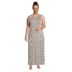 Lands' End Women's Sleeveless Cooling Long Nightgown -Cozy Nights Sales Store GUEST c2ea9270 e4c7 4c86 a884 c65f3c886e18
