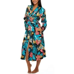 Womens Soft Cotton Knit Jersey Lounge Robe With Pockets, Long Bathrobe -Cozy Nights Sales Store GUEST c3854a27 1230 405a 9932 f13500c407b0