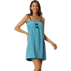 Cheibear Womens Spa Towels Snap Closure Camisole Towel Wrap Bathrobe -Cozy Nights Sales Store GUEST c56d0b3c 6a35 426e 8dfc 6d27f690723b