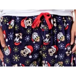 Disney Mickey Mouse Men's Santa Characters Minky Plush Fleece Pajama Pants -Cozy Nights Sales Store GUEST c57b805f a758 4e9b b995 606647503853