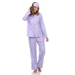Three-Piece Pajama Set - White Mark