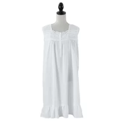 Saro Lifestyle Embroidered Design Nightgown -Cozy Nights Sales Store GUEST c5bf84ce 5b42 4256 a327 c155200a5133