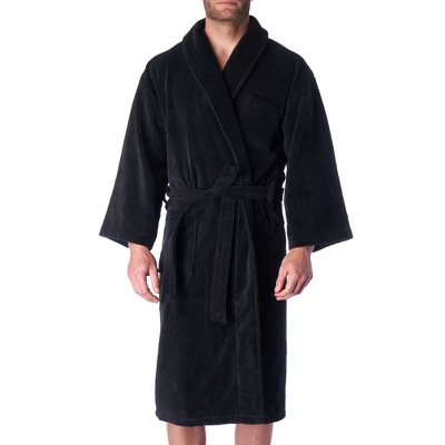 Alpine Swiss Pure Cotton Mens Terry Cloth Bathrobe Super Absorbent Spa Robe 9 Alpine Swiss Pure Cotton Mens Terry Cloth Bathrobe Super Absorbent Spa Robe - Image 9