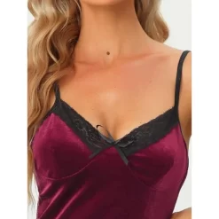 Cheibear Women Cami Nightgown Nightshirt Camisole Dress Lounging Pajama 8 Cheibear Women Cami Nightgown Nightshirt Camisole Dress Lounging Pajama -Cozy Nights Sales Store GUEST c6626d30 57f5 4278 b19b 6d4b86994da5