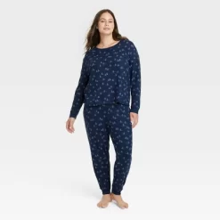Women's Thermal Pajama Set - Stars Above™ -Cozy Nights Sales Store GUEST c6a7575b 3724 4f38 ace6 b93d6b57c916