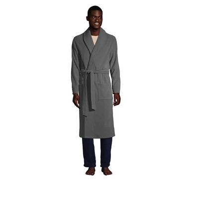 Lands' End Men's Fleece Robe 4 Lands' End Men's Fleece Robe - Image 4