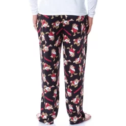 Disney Mens' Grumpy Snow White And The Seven Dwarfs Sleep Pajama Pants Black -Cozy Nights Sales Store GUEST c81d8cc6 01f9 49a9 9859 397496c2508b