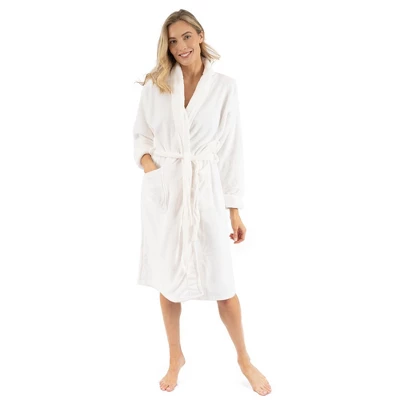 Leveret Womens Fleece Robe 3 Leveret Womens Fleece Robe - Image 3