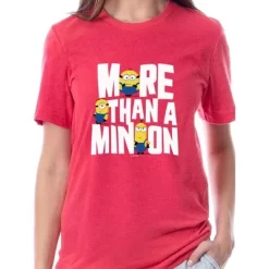 Despicable Me Womens' Chibi Minions More Than A Minion Sleep Pajama Set Multicolored