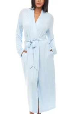 Women's Classic Soft Knit Long Lounge Robe With Pockets -Cozy Nights Sales Store GUEST cb6141de 2064 400f b908 4c26e5b775dc