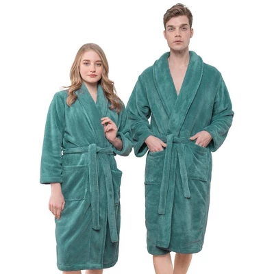 American Soft Linen Warm Fleece Bathrobe, Mens And Womens Adult Robes For Your Bathroom, Shawl Collar Robes 13 American Soft Linen Warm Fleece Bathrobe, Mens And Womens Adult Robes For Your Bathroom, Shawl Collar Robes - Image 13