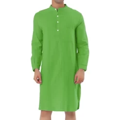 Lars Amadeus Men's Nightshirt Sleep Shirt Banded Collar Henley Shirt Pajamas Nightgown 21 Lars Amadeus Men's Nightshirt Sleep Shirt Banded Collar Henley Shirt Pajamas Nightgown -Cozy Nights Sales Store GUEST cc10b8cb 6113 42c0 be68 fc662de6aeda