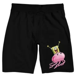 Spongebob Squarepants Jellyfish Men's Black Sleep Pajama Shorts 10 Spongebob Squarepants Jellyfish Men's Black Sleep Pajama Shorts -Cozy Nights Sales Store GUEST cc43850c a984 42aa bba4 8752c503b2b2