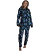 Polar Express Adult Believe Hooded One-Piece Footless Sleeper Union Suit