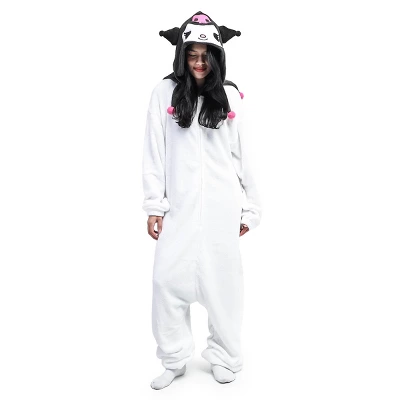 SANRIO Kuromi Hooded Kigurumi Cosplay Union Suit 4 SANRIO Kuromi Hooded Kigurumi Cosplay Union Suit - Image 4